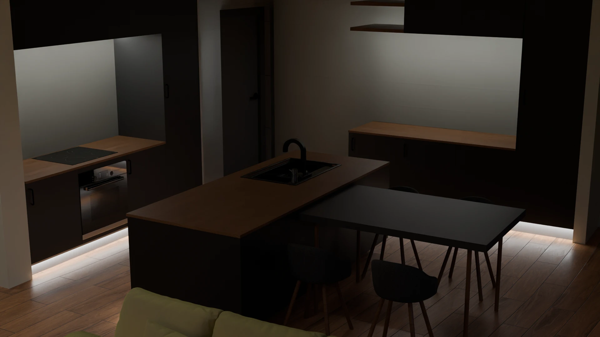 Köögi 3D visualiseering